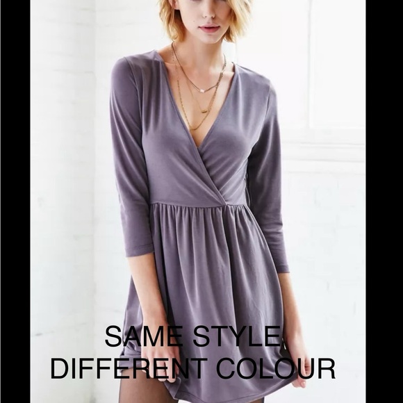 Urban Outfitters Kimchi Blue Towel Wrap Dress - Picture 1 of 5